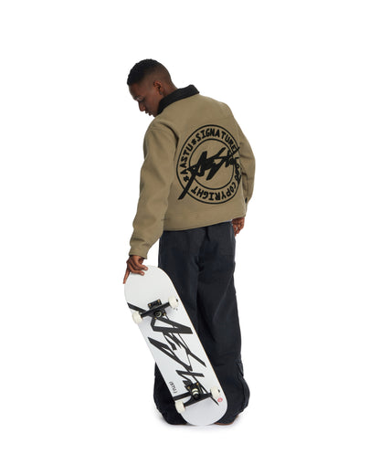 SIGNATURE LOGO SKATEBOARD // DECK