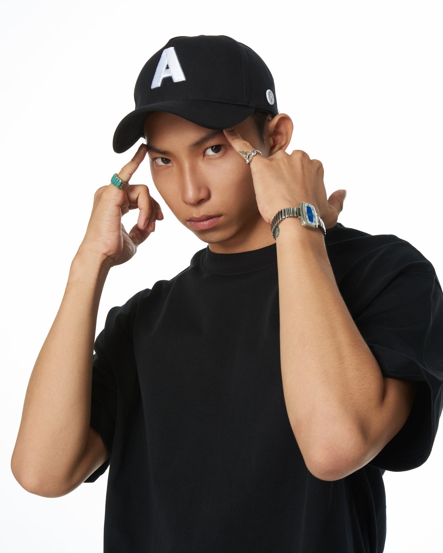 AA BASIC CAP // BLACK