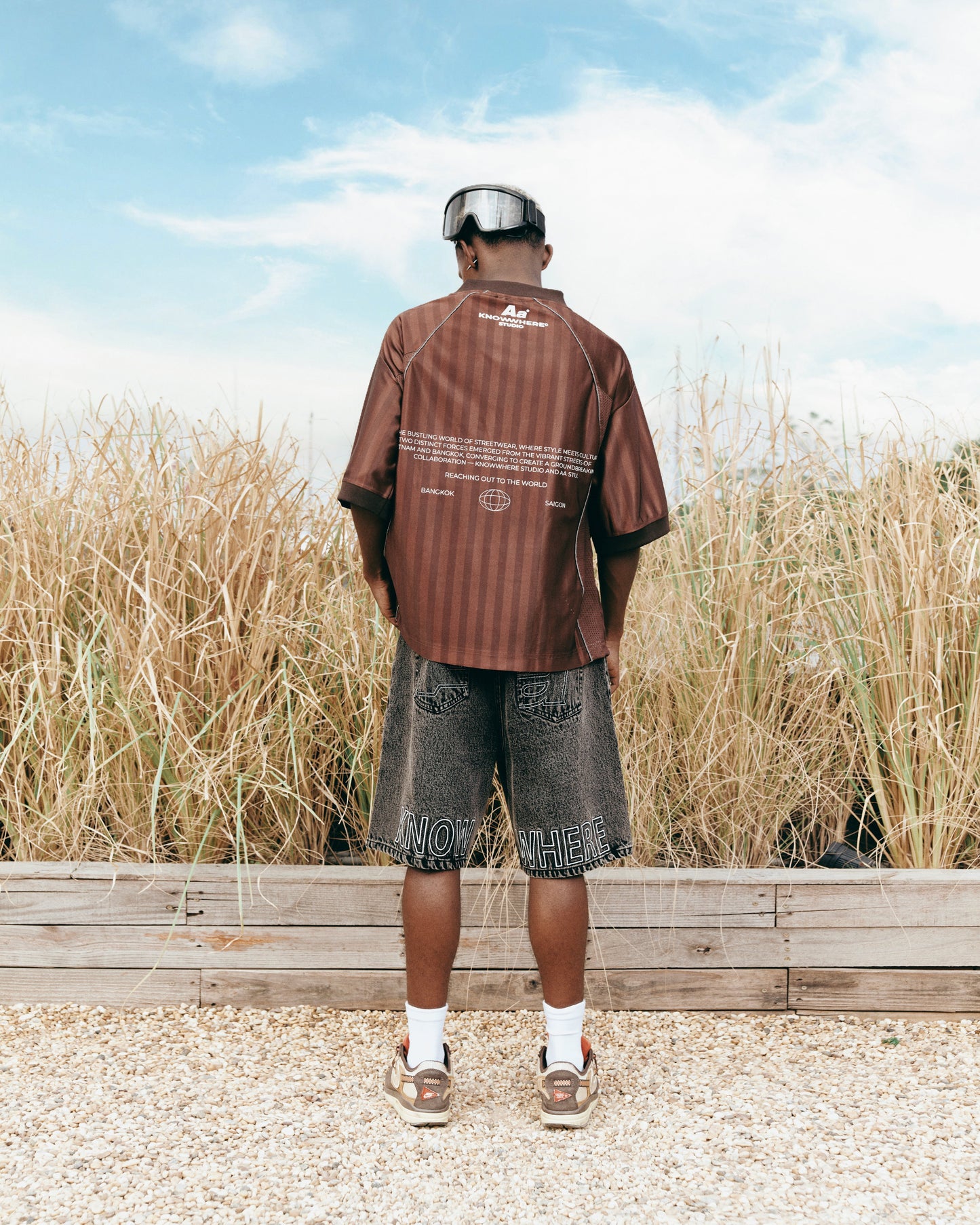 AA x KNOWWHERE JERSEY TEE // BROWN