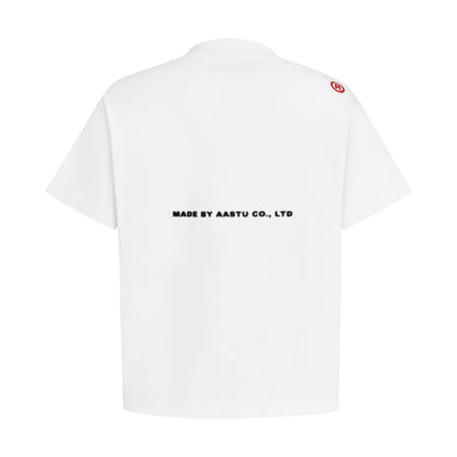 AA ONLY DATE W DEADLINE TEE // WHITE