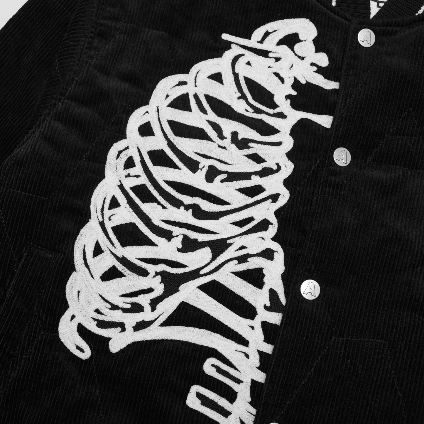 AA SKELETON JACKET // BLACK