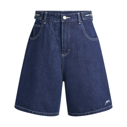 AA SIGNATURE SHORT JEANS // DARK INDIGO