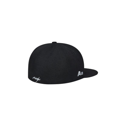 AA RACING LOGO FITTED // BLACK