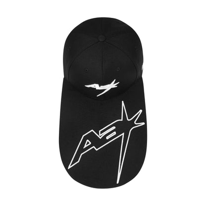 AA RACING VISOR CAP // BLACK