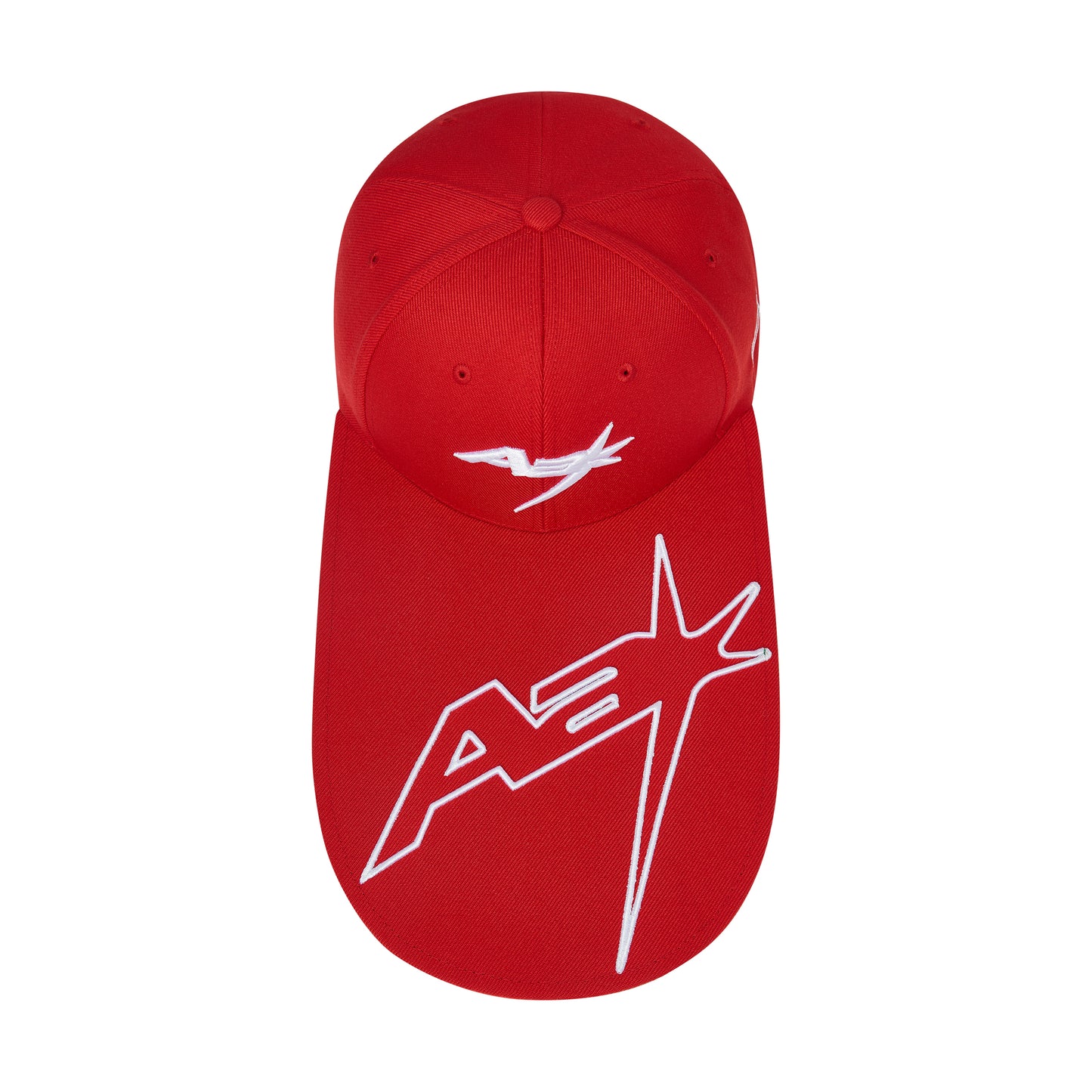 AA RACING VISOR CAP // RED