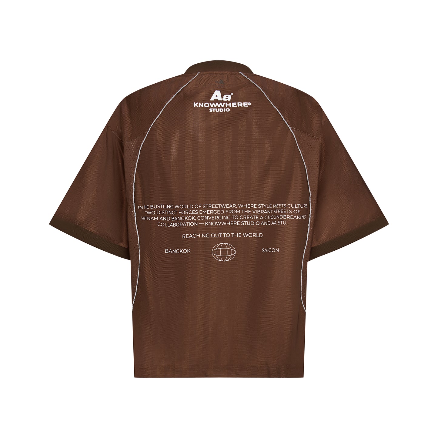 AA x KNOWWHERE JERSEY TEE // BROWN