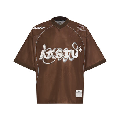 AA x KNOWWHERE JERSEY TEE // BROWN