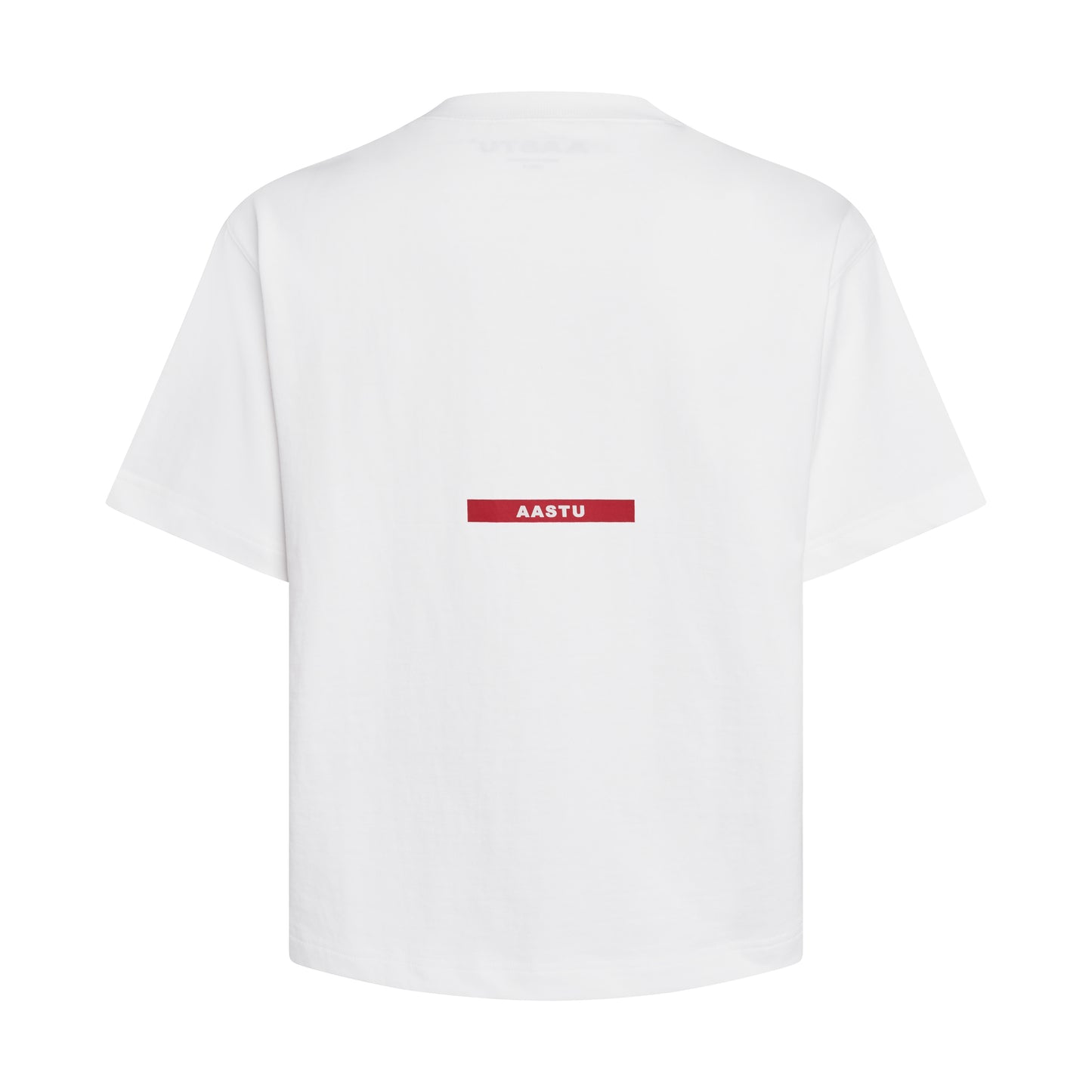 AA TELEX LOGO TEE // WHITE