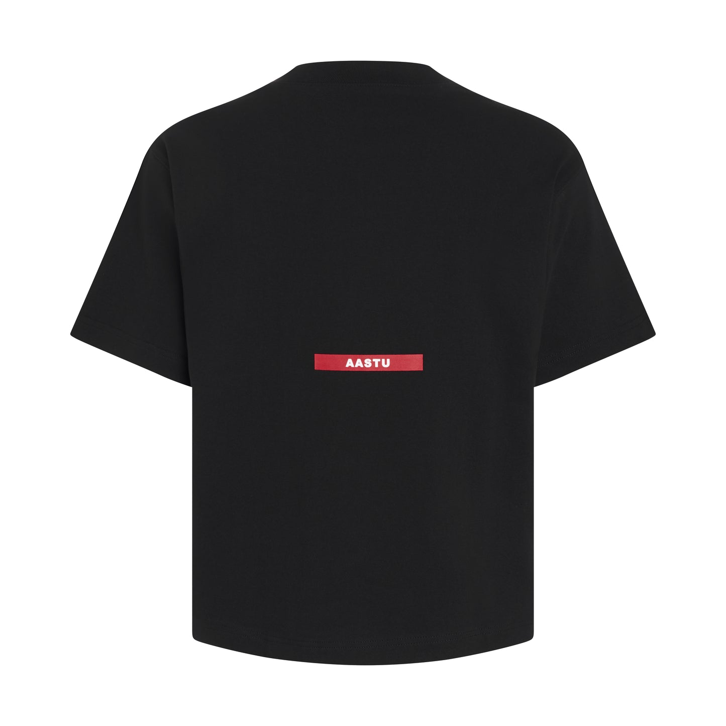 AA TELEX LOGO TEE // BLACK