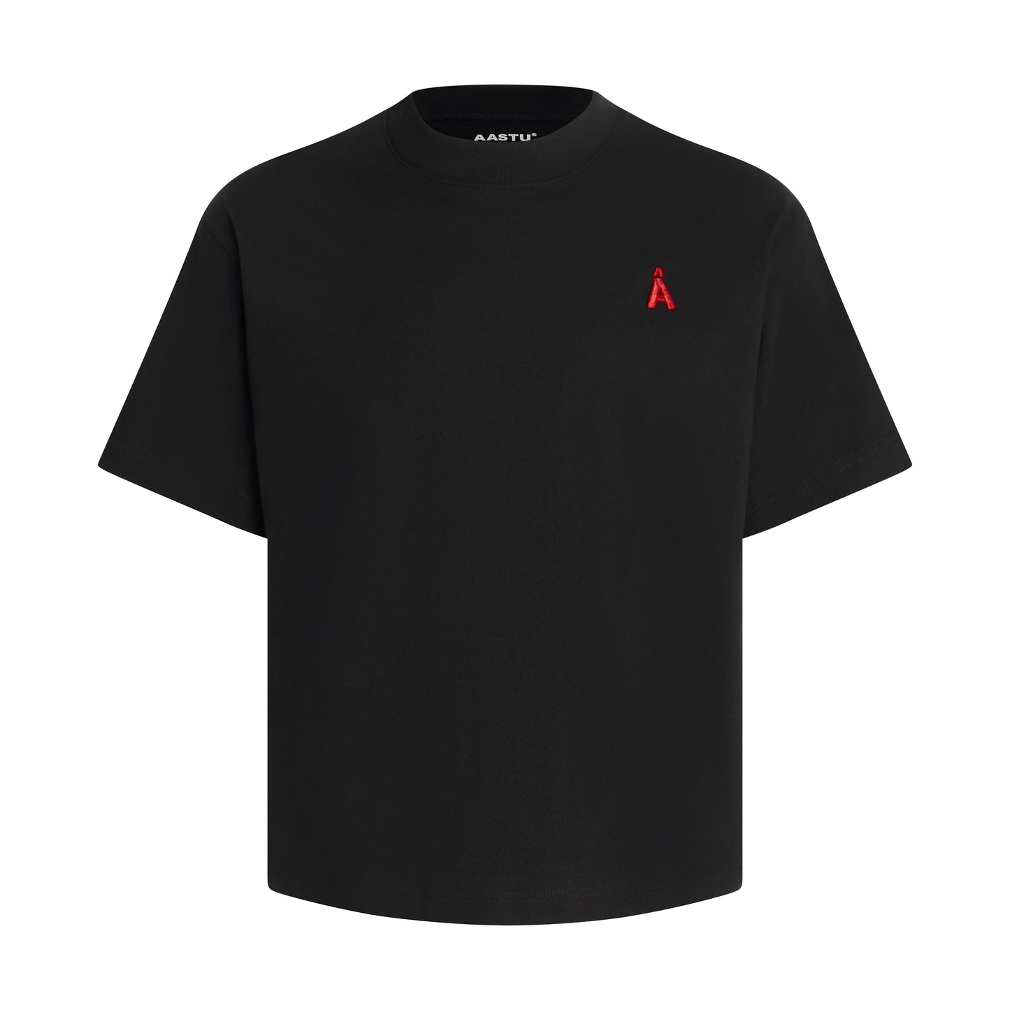 AA TELEX LOGO TEE // BLACK