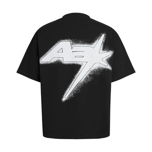 AA RACING LOGO TEE V2 // BLACK