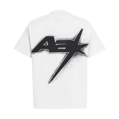 AA RACING LOGO TEE V2 // WHITE