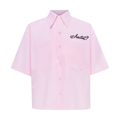 BOLD STROKES LOGO CUBAN SHIRTS // PINK