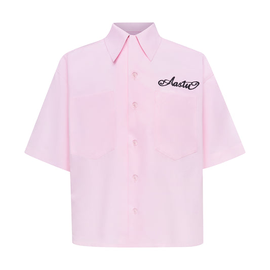 BOLD STROKES LOGO CUBAN SHIRTS // PINK