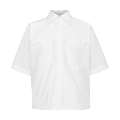 AA CROP SHIRT // WHITE