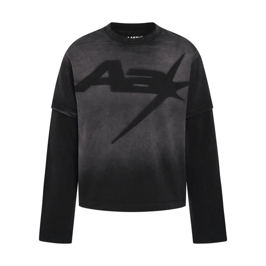 AA RACING LONG SLEEVE // WASHED