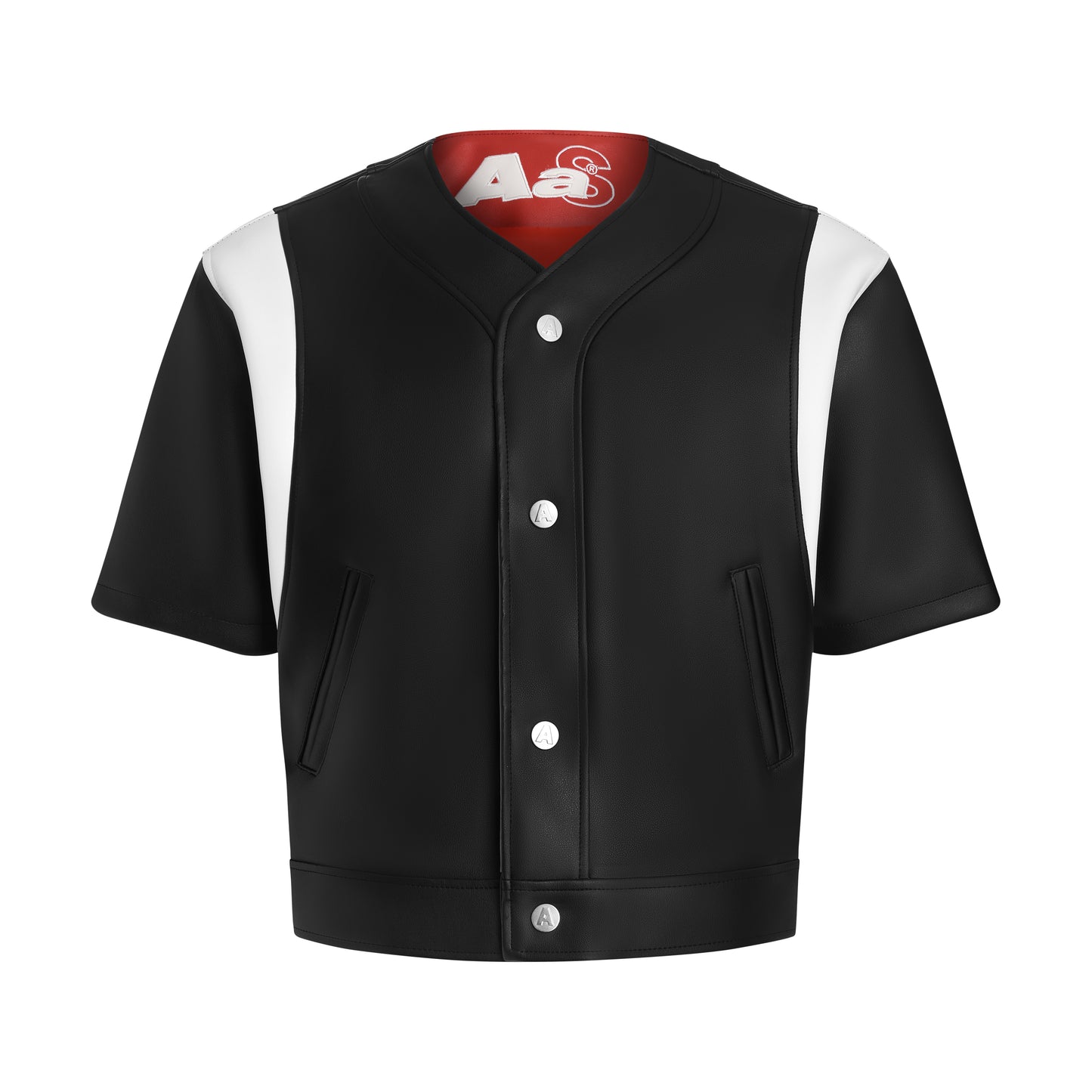 AA LEATHER JERSEY // BLACK