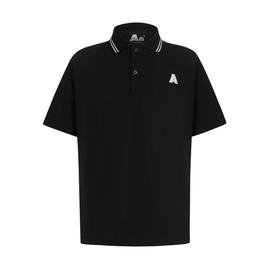 THE A POLO // BLACK