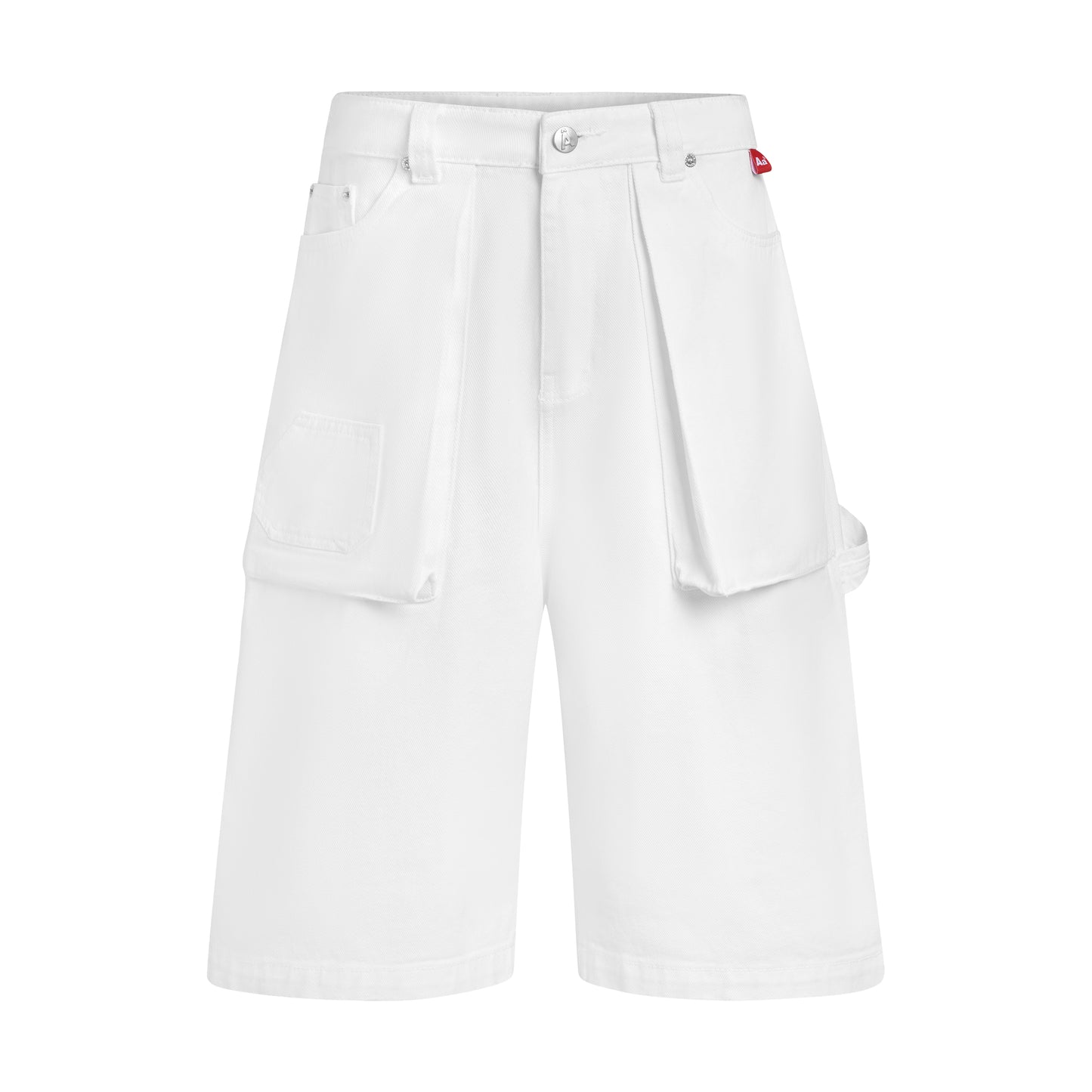 AA SHORT JEANS // WHITE