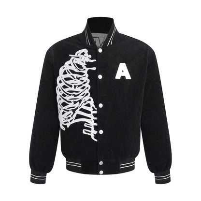 AA SKELETON JACKET // BLACK